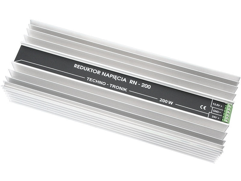 Omvormer van 24V naar 12V - cont. 18A - max. 24A - RN200 Omvormer van 24V naar 12V - cont. 18A - max. 24A - RN200